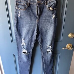 Kancan Distressed Blue Jeans